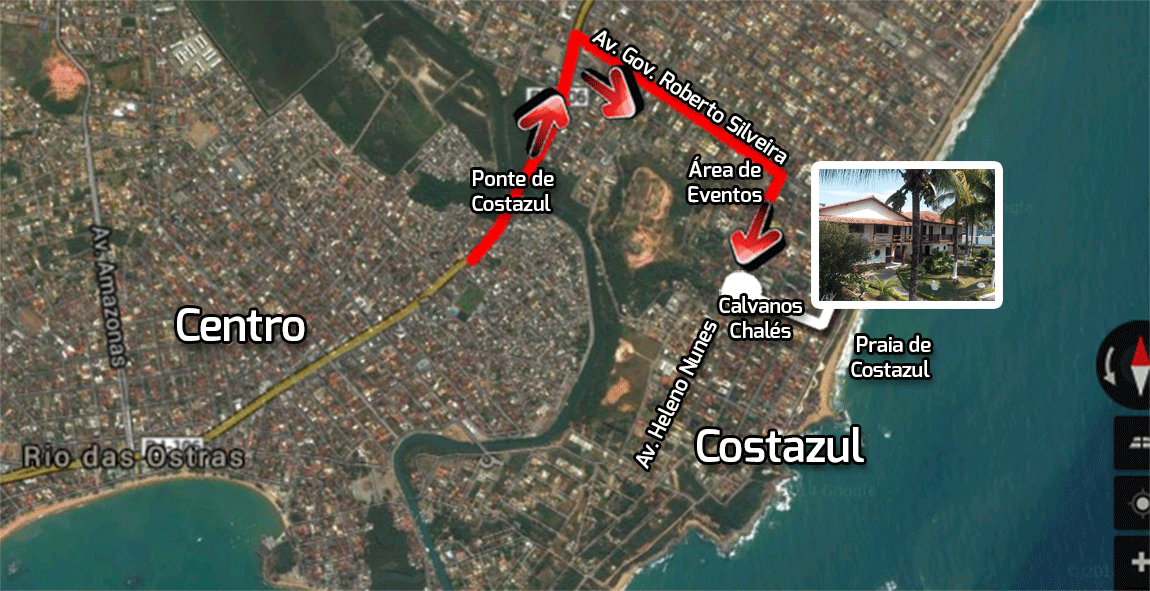 Mapa Calvanos Chal&eacute;s