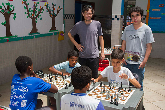 Gabriel - Rio de Janeiro,Rio de Janeiro: Professor de xadrez, dá